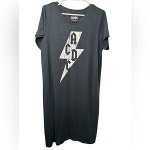 AC/DC Black Graphic Apparel